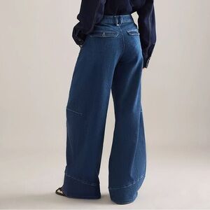 NWT Size 28 - Pilcro Full Curve High-Rise Wide-Leg Jeans